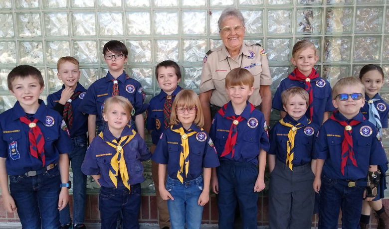 Pack 86 Cub Scout Members Receive Awards at Meeting