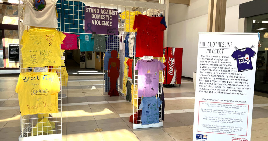 Clothesline Project Tells Stories of Survivors of Domestic Violence