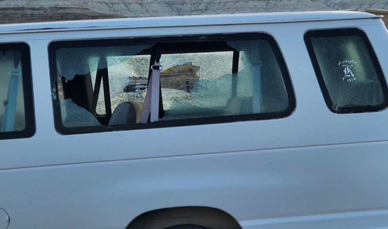 Green River Knights Van Vandalized at Stratton Myers Park