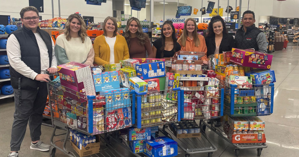 Victor Hiler State Farm Insurance Makes Donation to BackPack Food Program