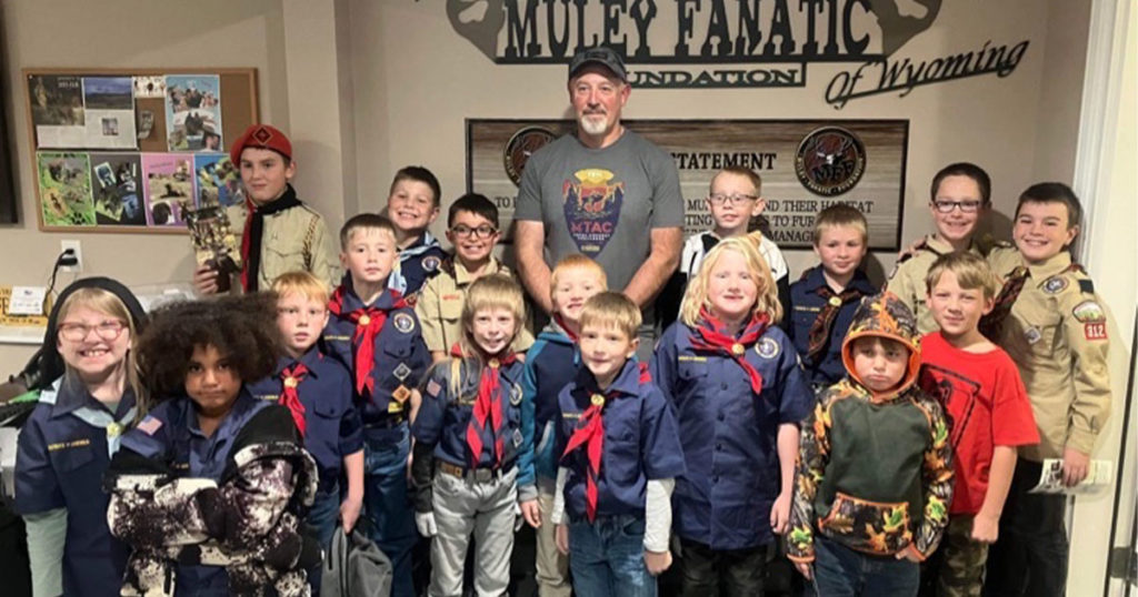 Pack 312 Scouts Visit Muley Fanatic Foundation