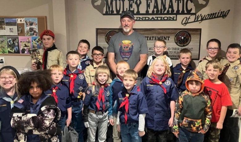 Pack 312 Scouts Visit Muley Fanatic Foundation