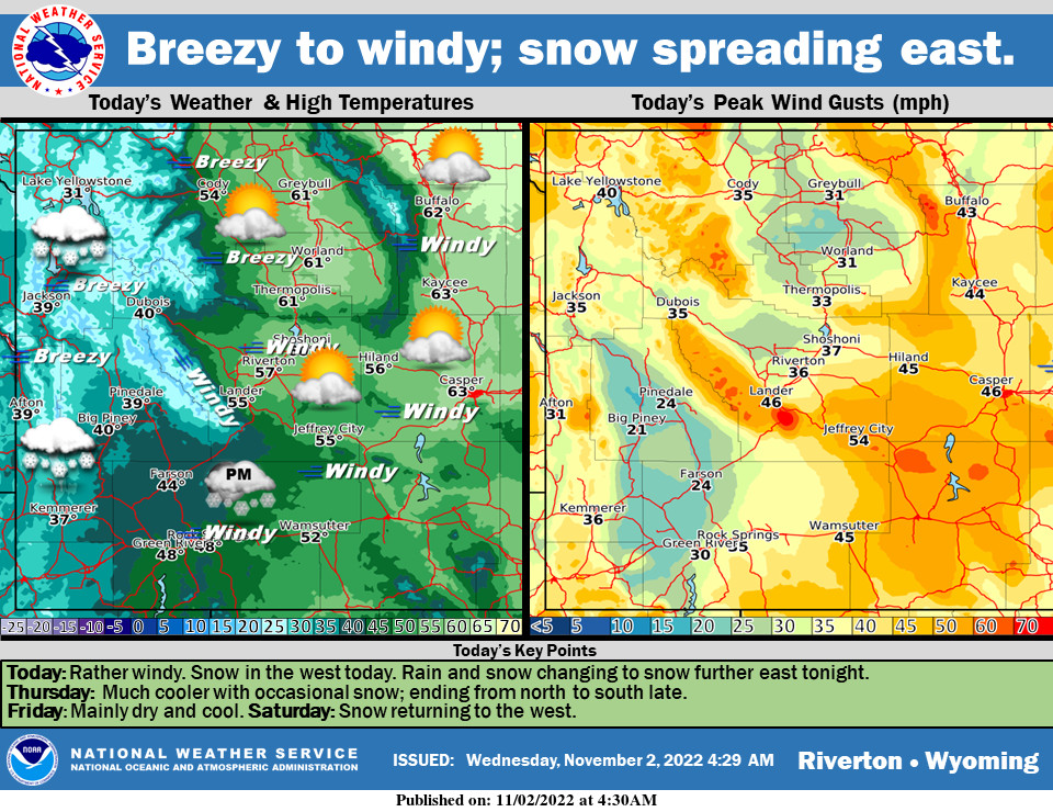 Increasing Clouds With a High Near 47