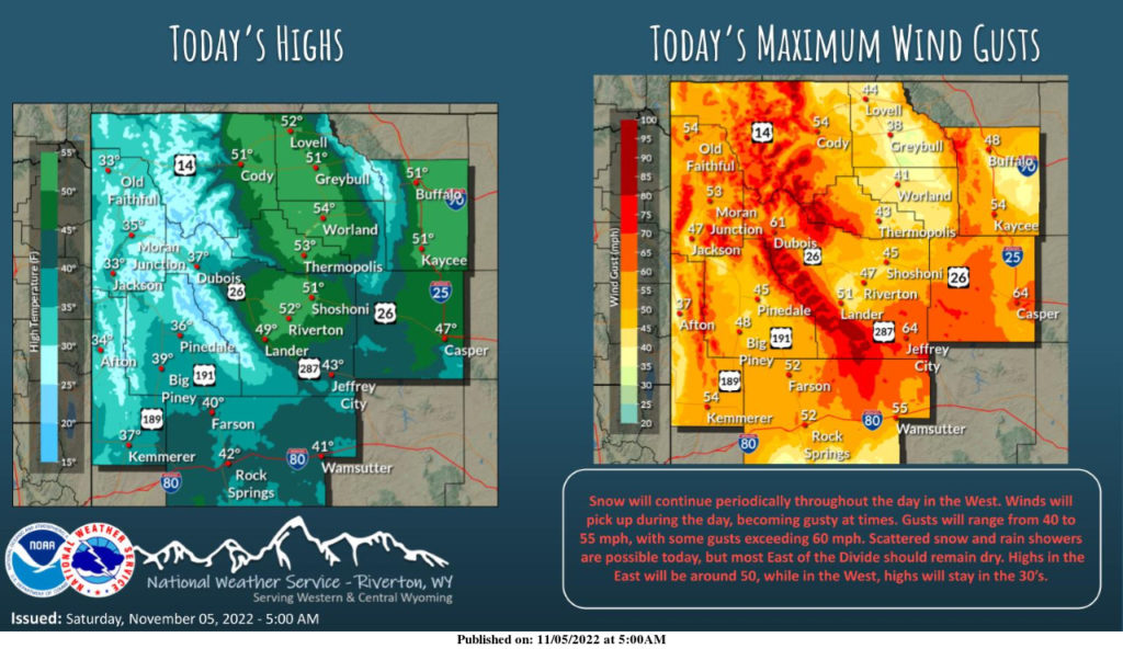 Cloudy With a High Near 41