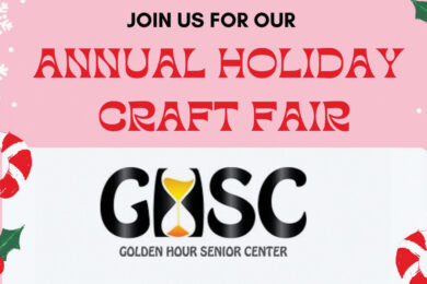 Come Support the Golden Hour Senior Center Craft Fair