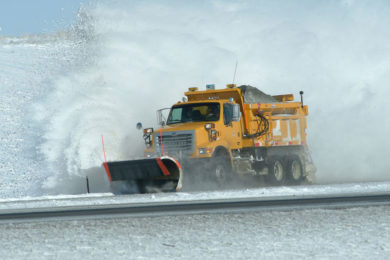 Truck Strikes WYDOT Plow Near Green River Friday