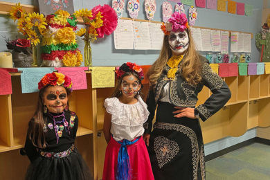Stagecoach Elementary Students Celebrate Dia de los Muertos