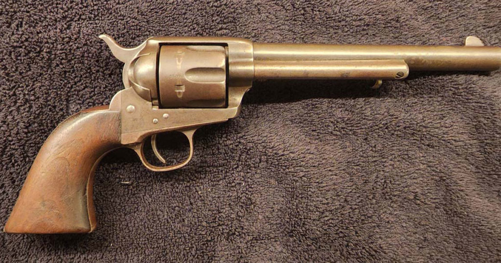 Sweetwater County Museum Employees Research Vintage Revolver