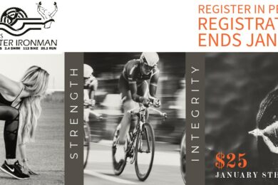 Register for the Rock Springs Family Recreation Center 2024 Ironman Triathlon Competition