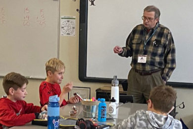 Foster Grandpa Paul Makes a Difference at Eastside Elementary School