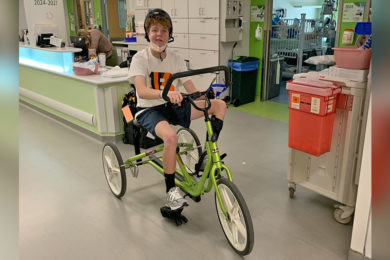 Teenage Green River Boy Trying to Recovery from Stroke