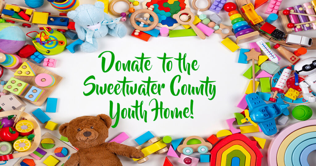 Donate Christmas Gifts to the Sweetwater County Youth Home