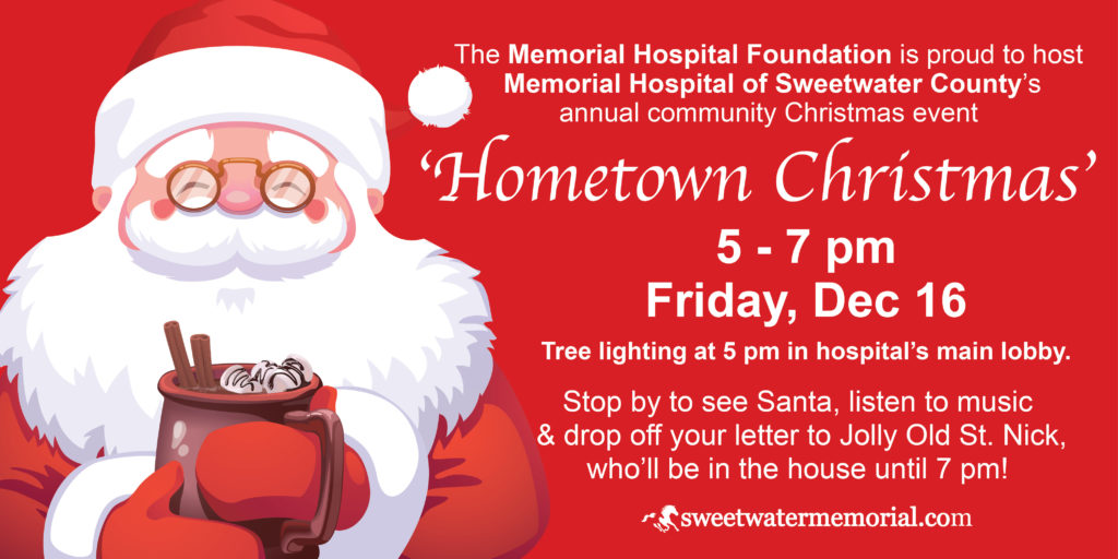 Memorial Hospital of Sweetwater County Invites You to their Annual ‘Hometown Christmas’ Event