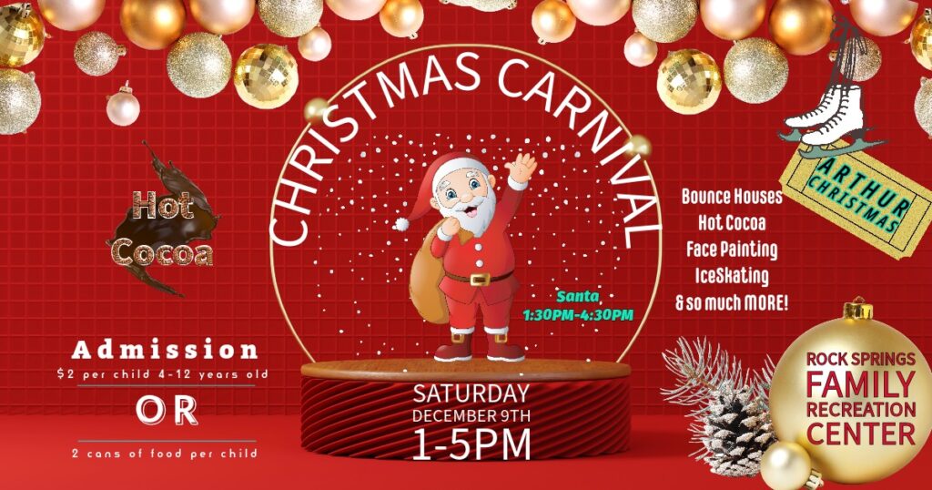 Enjoy the Rock Springs Family Recreation Center’s Winter Carnival