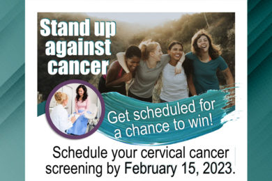 Win #Prizes When You Schedule Your Cervical Cancer Screening!