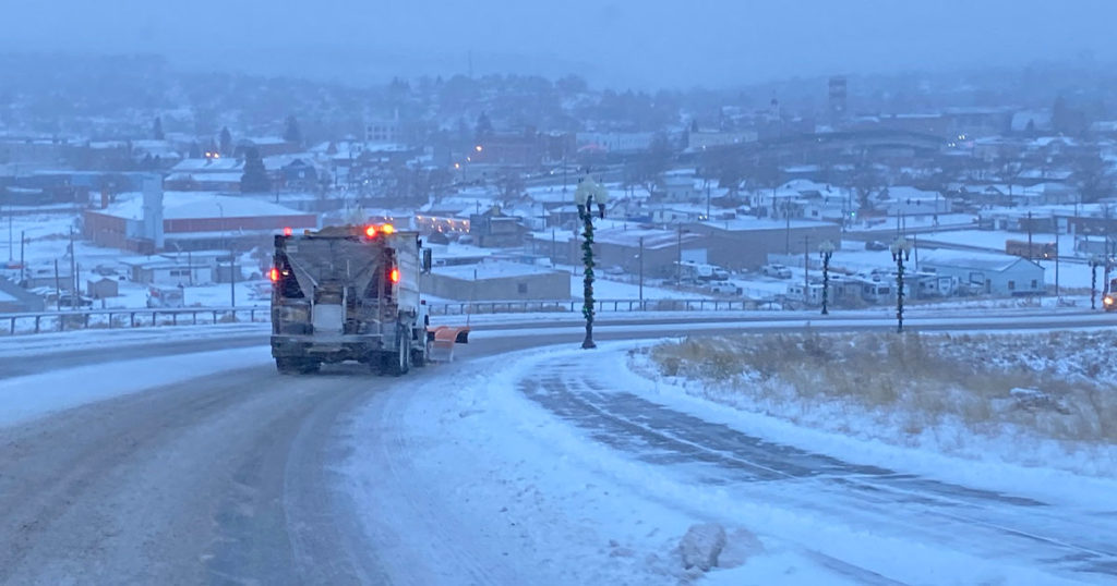 Some Areas of Sweetwater County Saw Around 6 Inches of Snow