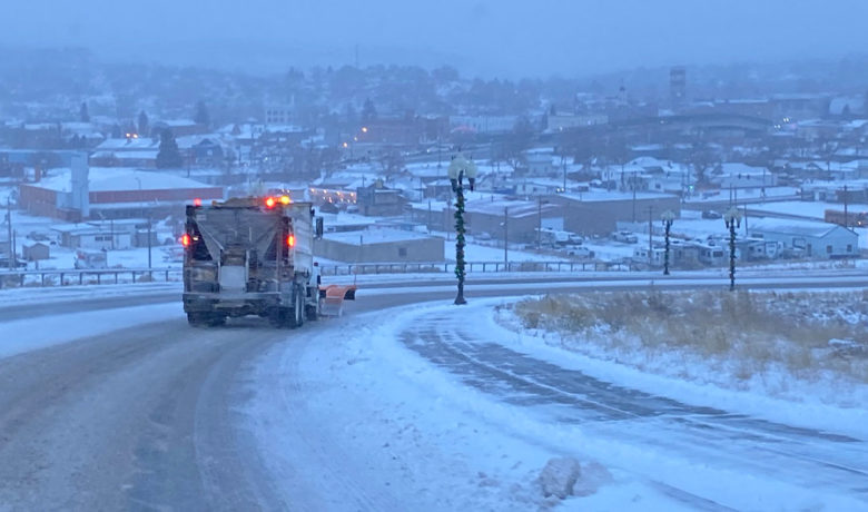 Some Areas of Sweetwater County Saw Around 6 Inches of Snow