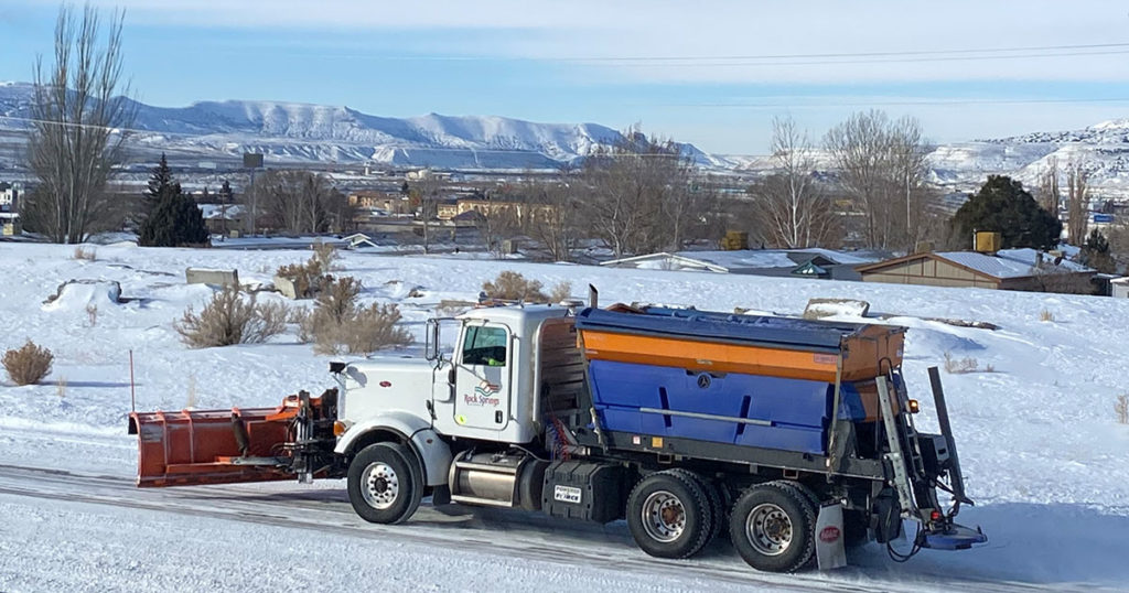 City of RS, WYDOT Work to Address Snow Removal Challenges
