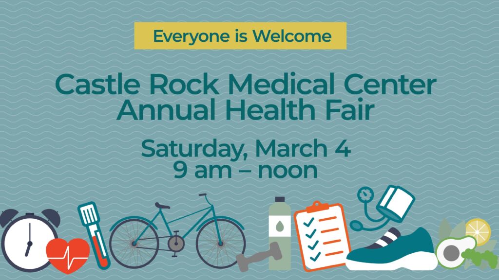 Get a FREE Skin Check When You Attend Castle Rock Medical Center’s Annual Health Fair on March 4th