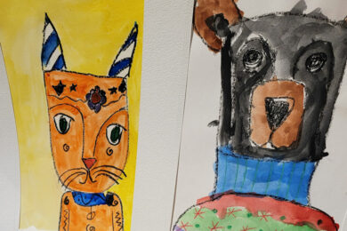 Northpark and Sage Elementary Students Show Art at CFAC