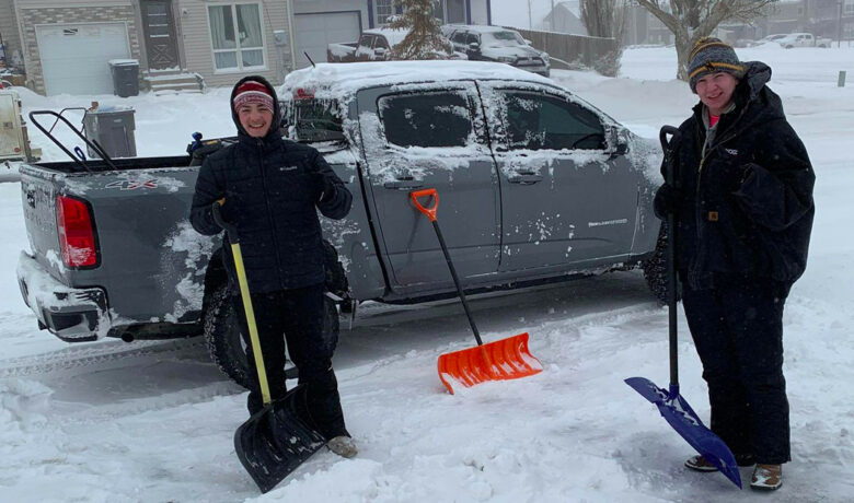 Students Make Best of Snow Storm to Raise Funds for Make-A-Wish