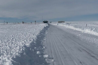Massive Snow Drifts Contribute to Extended I-80 Closure