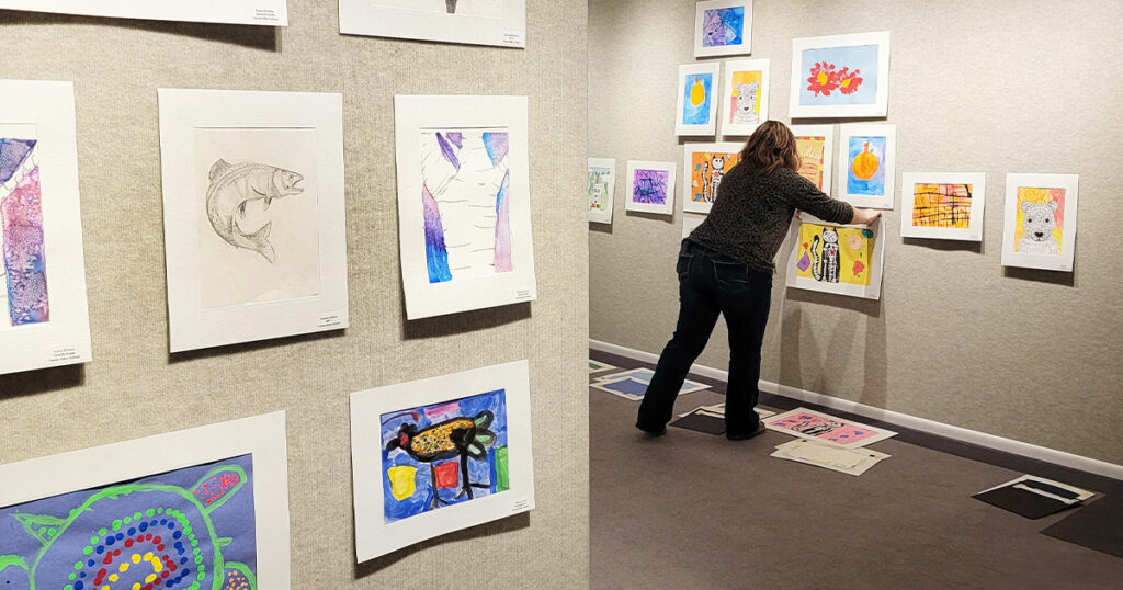 Desert View and Farson/Eden Students Show Art at CFAC