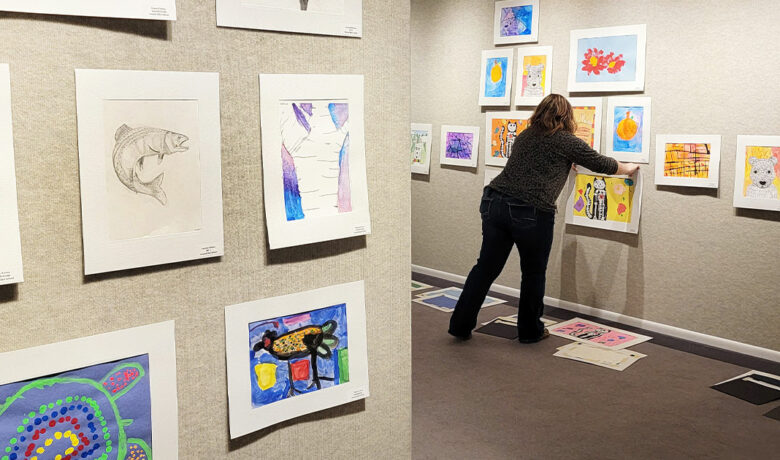 Desert View and Farson/Eden Students Show Art at CFAC