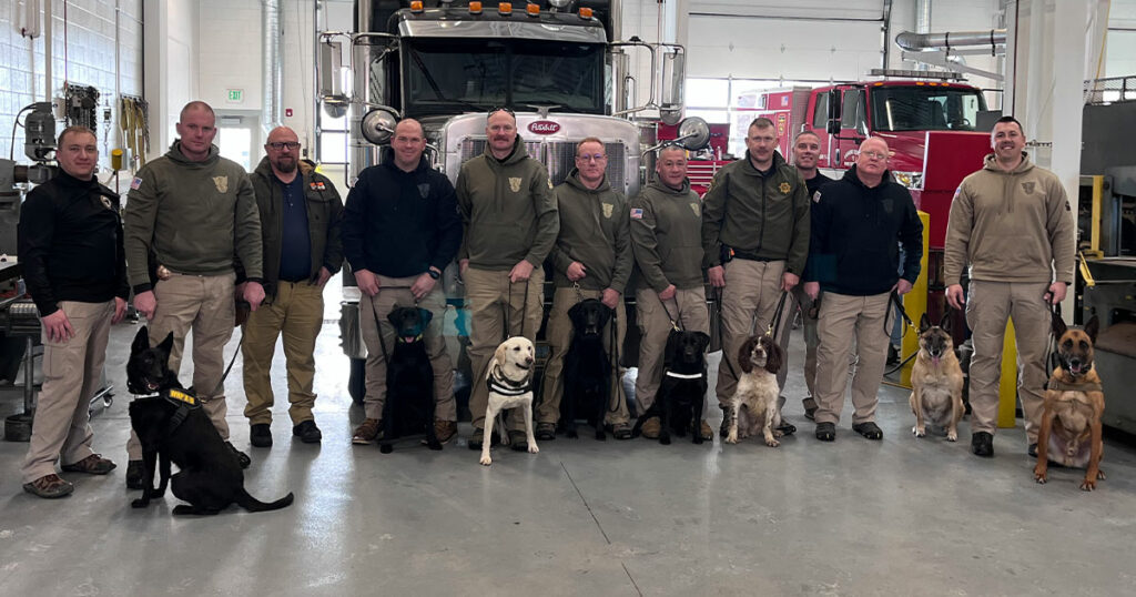 Nine More Fentanyl-Detecting K9s Join WHP