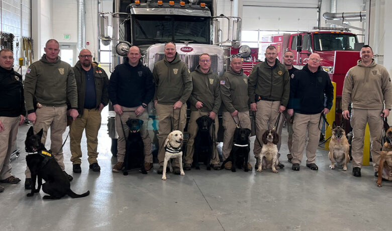Nine More Fentanyl-Detecting K9s Join WHP