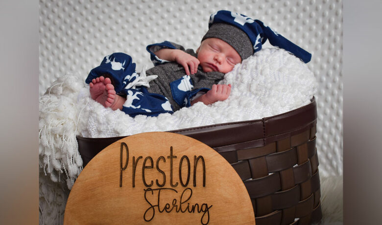 Birth Announcement: Preston Sterling Oberman