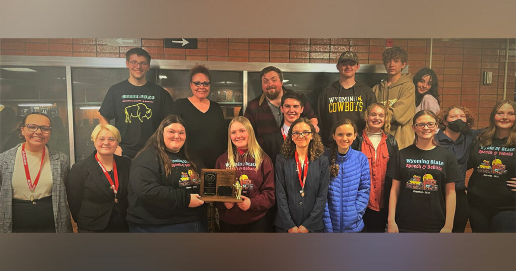 RSHS Speech and Debate Team Takes Third at State