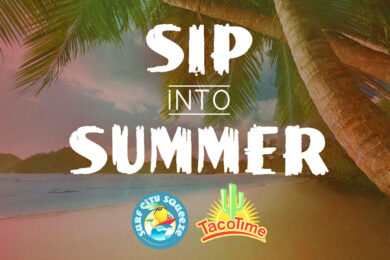 Wash Down Your Fresh TacoTime Favorites with a Surf City Smoothie, Iced Chiller, or Fresh Squeezed Lemonade