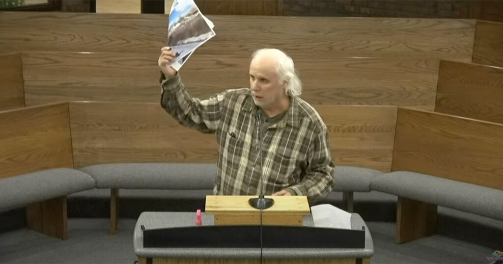 Resident Expresses Concern over Possible Springtime Bitter Creek Flooding