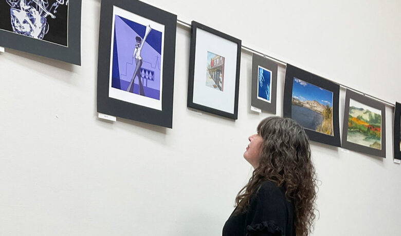 GRHS Students’ Exhibit Now on Display at Sweetwater County Library