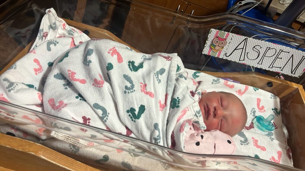 Birth Announcement: Aspen Tait Moore