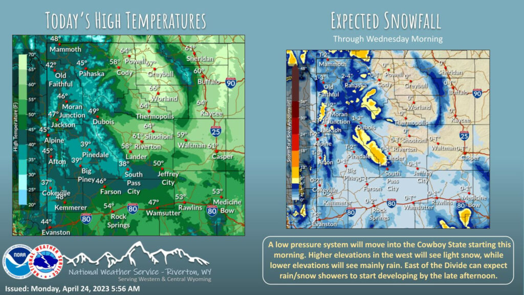 Increasing Clouds With a High Near 52