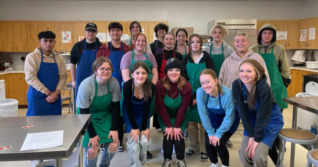 RSHS Culinary One Classes Named URA Volunteers of the Month