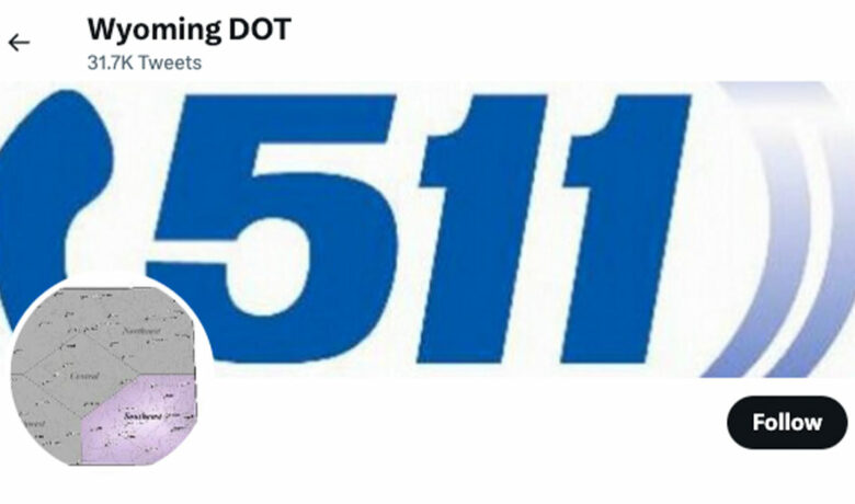 WYDOT to Remove Eight Twitter Counts after Policy Changes