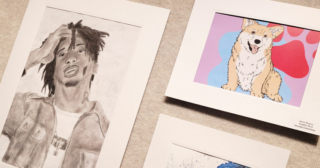RSJH Art Students Are Featured in Youth Arts Exhibits