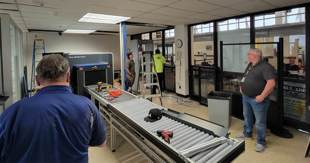 New Baggage Scanner Installed at Southwest Wyoming Regional Airport