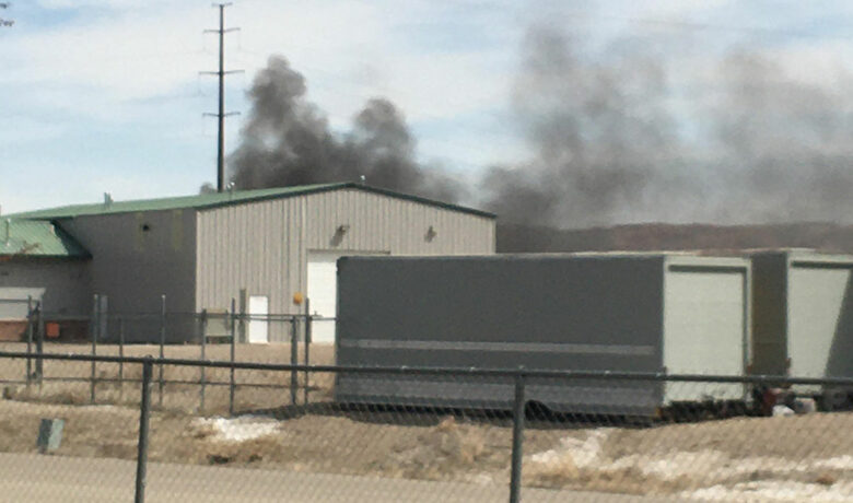 Rock Springs Fire Department Puts Out Vehicle Fire