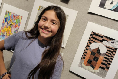 Pilot Butte Students Artwork Now on Display at CFAC
