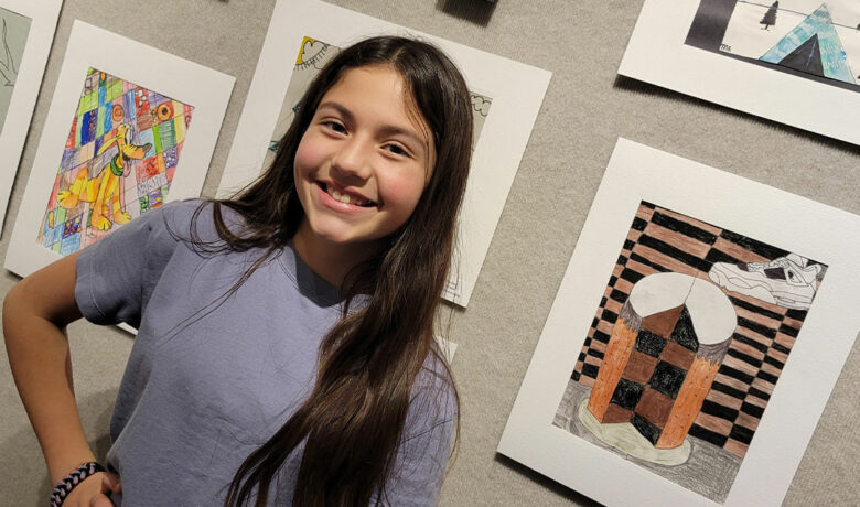 Pilot Butte Students Artwork Now on Display at CFAC