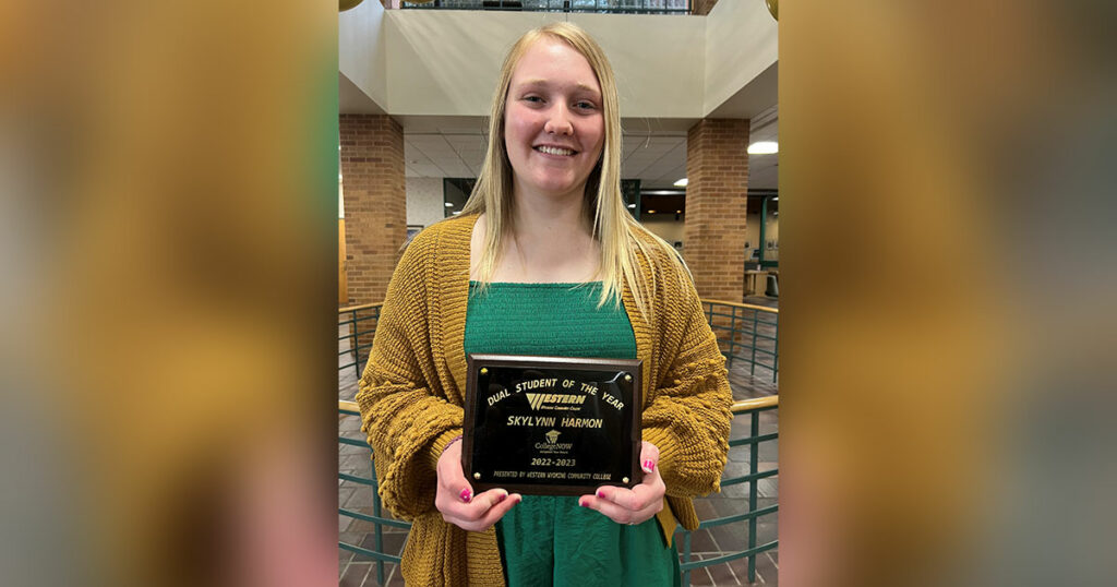 BBHS Student Named Western’s Dual Enrollment Student of the Year