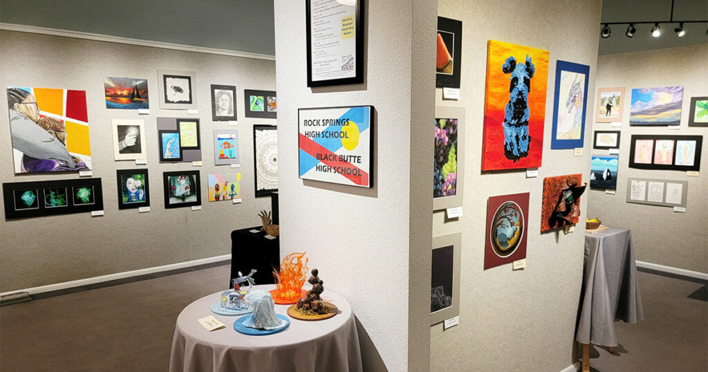 High School Students Artwork on Display at CFAC