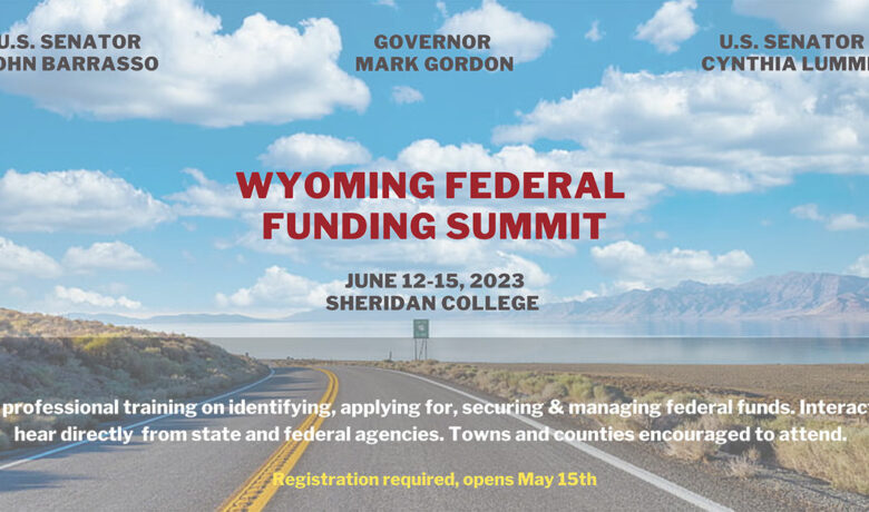 U.S. Senators Barrasso, Lummis and Governor Gordon to Host Federal Funding Summit