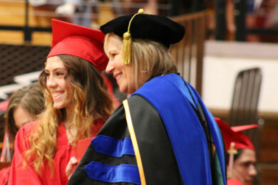 Western Honors Students at 2023 Commencement Ceremony