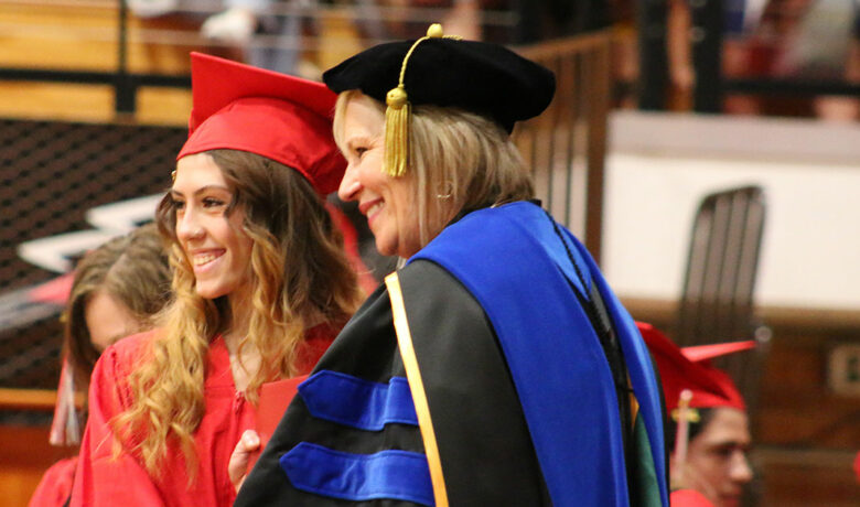 Western Honors Students at 2023 Commencement Ceremony