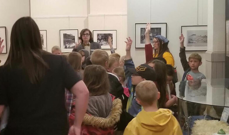 Harrison Elementary Second Grade Students Visit Sweetwater County Museum